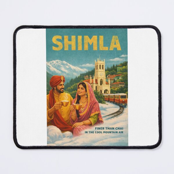 Item preview, Shimla Christ Church Ridge and Kalka Shimla Railway in Himachal Pradesh designed and sold by Places On Earth.