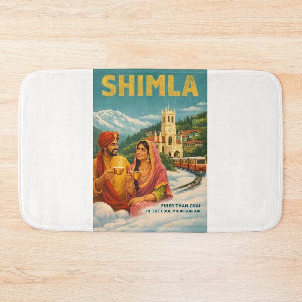Item preview, Shimla Christ Church Ridge and Kalka Shimla Railway in Himachal Pradesh designed and sold by Places On Earth.