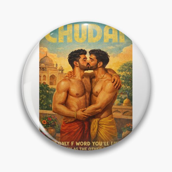 Item preview, Chudai Hindi Slang Expression within Indian LGBTQ Hindi Speaking Culture designed and sold by Places On Earth.