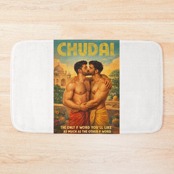 Item preview, Chudai Hindi Slang Expression within Indian LGBTQ Hindi Speaking Culture designed and sold by Places On Earth.
