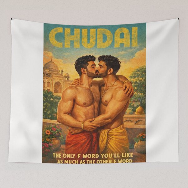 Item preview, Chudai Hindi Slang Expression within Indian LGBTQ Hindi Speaking Culture designed and sold by Places On Earth.