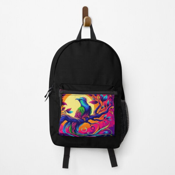 Item preview, Neon quetzal – Surreal Sunset Motif designed and sold by Dogandesighn.