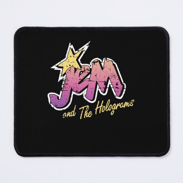 Item preview, Jem and the Holograms Band Cartoon Misfits Distressed 80s Party Mask    designed and sold by Mattiarosa.