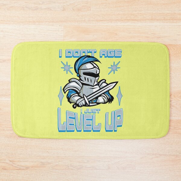Item preview, I Don't Age I Just Level Up Knight Gamer Birthday designed and sold by Abaseen.