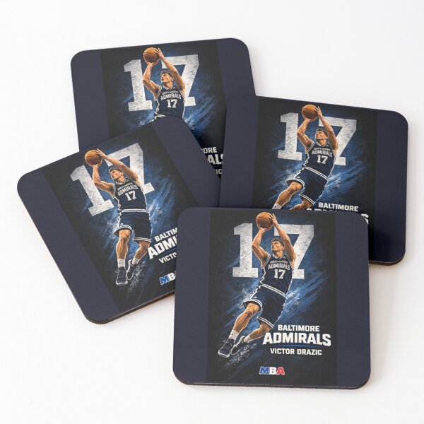 Item preview, Baltimore Admirals Victor Drazic – MBA Basketball Poster – Shooting Guard designed and sold by Beaurozier.