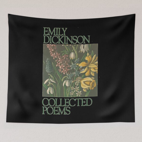 Item preview, Vintage Flora Emily Dickinson Poetry Art designed and sold by ajxaovjq6.