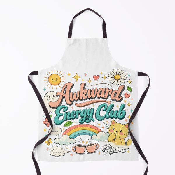 Item preview, Awkward Energy Club Cute Introvert Funny Quote Aesthetic Design designed and sold by Sanika arts .