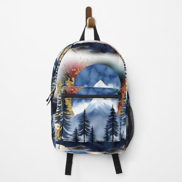 Item preview, Golden Mountain Forest | Mystic Nature Landscape Art designed and sold by ChenEngEng.