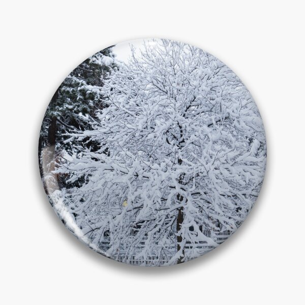 Item preview, Lonely Snow-Covered Tree in Vienna | Winter Nature Photography Print designed and sold by Martindoran.