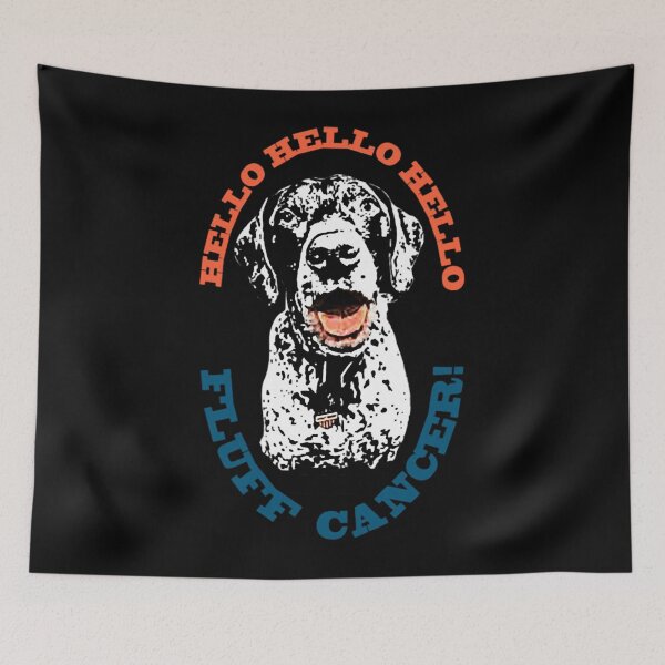 Item preview, Fluff Cancer! 2024 wyatt the gsp designed and sold by TeeInfinityShop.