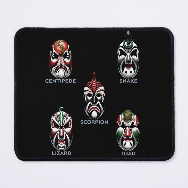 Item preview, Five Deadly Venoms designed and sold by TeeInfinityShop.