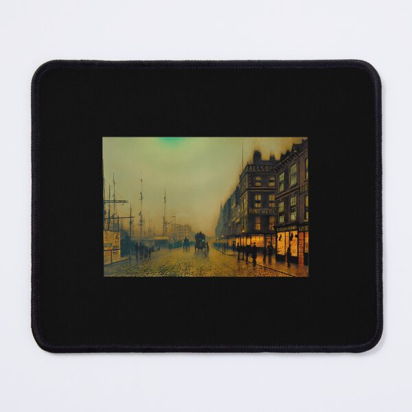 Item preview, Liverpool Quay Night John Atkinson Grimshaw designed and sold by ajxaovjq6.