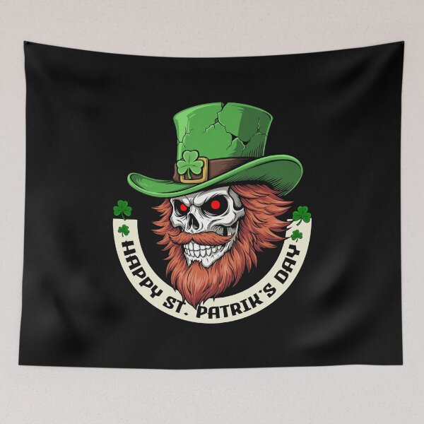 Item preview, Irish Skull Vibes designed and sold by HuzroDesign.