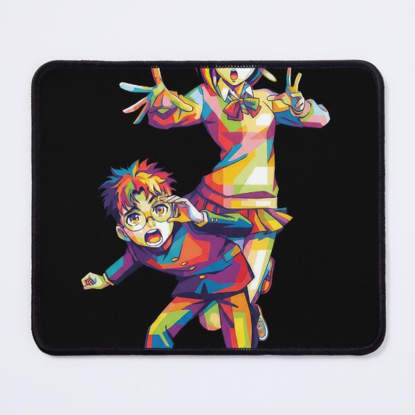 Item preview, Okarun and Momo Ayase Pop Art designed and sold by sandrahofer-art.