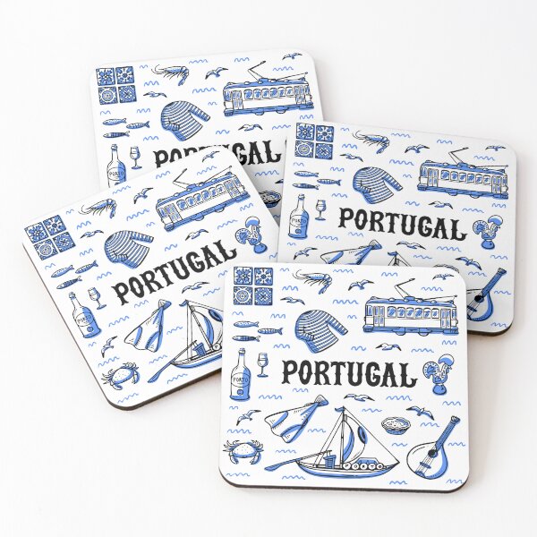 Item preview, Portugal - Icon Patterns designed and sold by PrintableTravel.