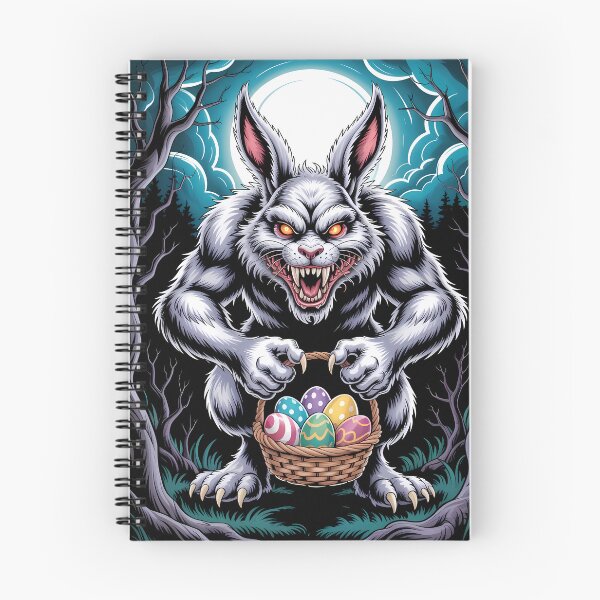 Item preview, Evil Dark Easter Bunny – Creepy Horror Easter Rabbit Design designed and sold by Art-Arcade6.