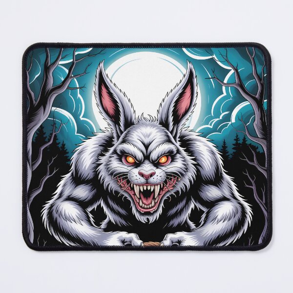 Item preview, Evil Dark Easter Bunny – Creepy Horror Easter Rabbit Design designed and sold by Art-Arcade6.