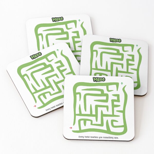 Item preview, Hand Drawn Maze Puzzle – Creative Labyrinth Design designed and sold by mcraft studio.