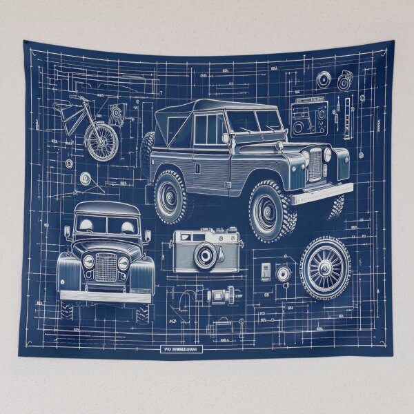 Item preview, Vintage Technical Masterclass: Retro Off-Road & Photography Schematic designed and sold by byRocco.