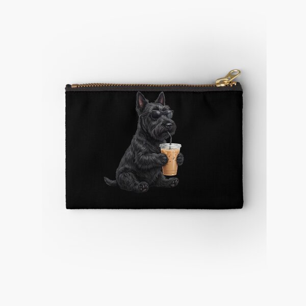 Artikelvorschau, Lustiges Meme eines schottischen Terriers beim Eiskaffeetrinken – ideal für Hundeliebhaber entworfen und verkauft von TerryConnells.