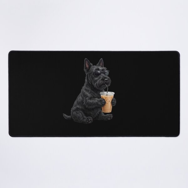 Item preview, Funny Scottish Terrier Drinking Iced Coffee Meme Dog Lover designed and sold by TerryConnells.