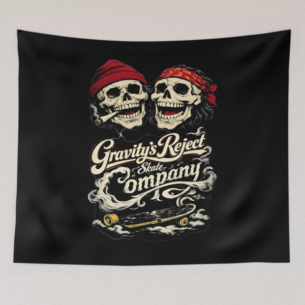 Item preview, Gravity's Reject: Smoke & Skate Logo designed and sold by dragonmotor7.