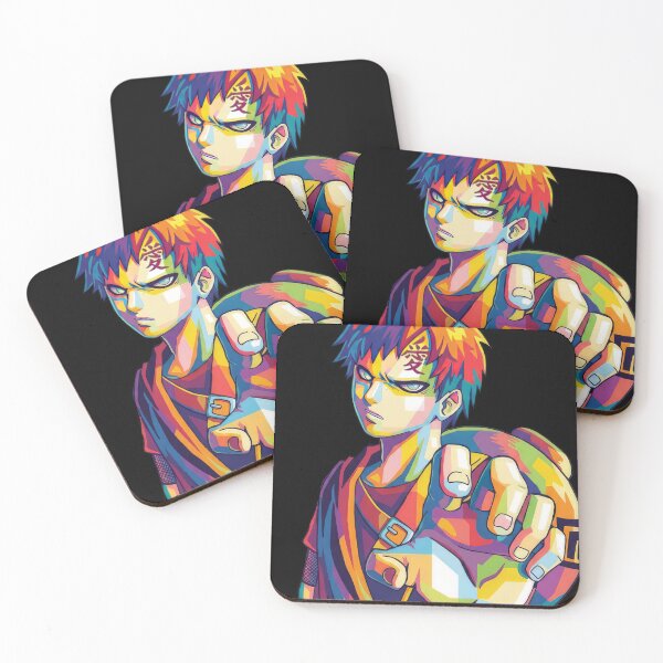 Item preview, Gaara Fifth Kazekage Wpap Art designed and sold by sandrahofer-art.