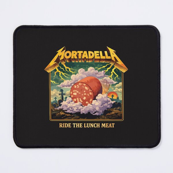 Item preview, Mortadella Ride The Lunch Meat Funny Italian Food Humor designed and sold by kiralynstration.