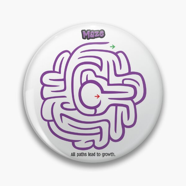 Item preview, Spiral Center Maze – Circular Puzzle Labyrinth designed and sold by mcraft studio.