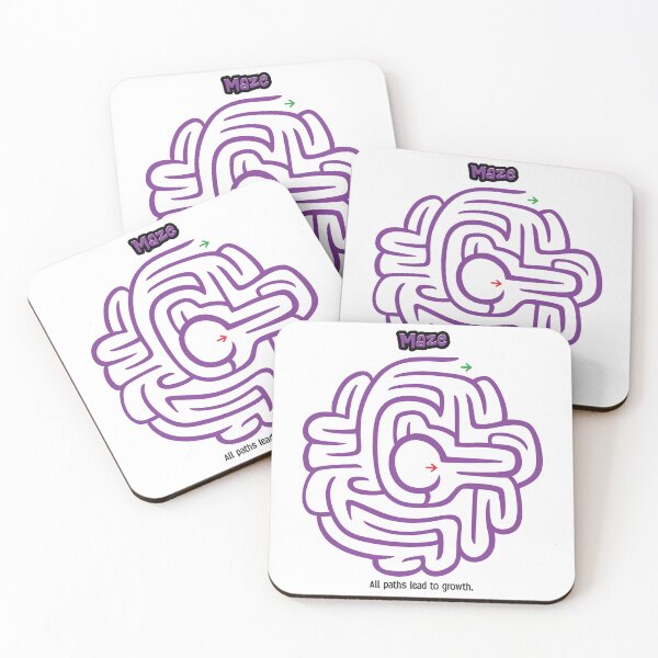 Item preview, Spiral Center Maze – Circular Puzzle Labyrinth designed and sold by mcraft studio.