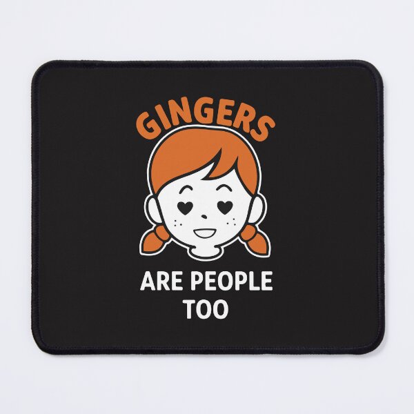 Item preview, Gingers Are People Too Funny Redhead Humor Retro designed and sold by kiralynstration.
