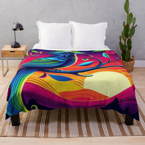 Item preview, Jakamar Bird – Surreal Sunset Harmony designed and sold by Dogandesighn.