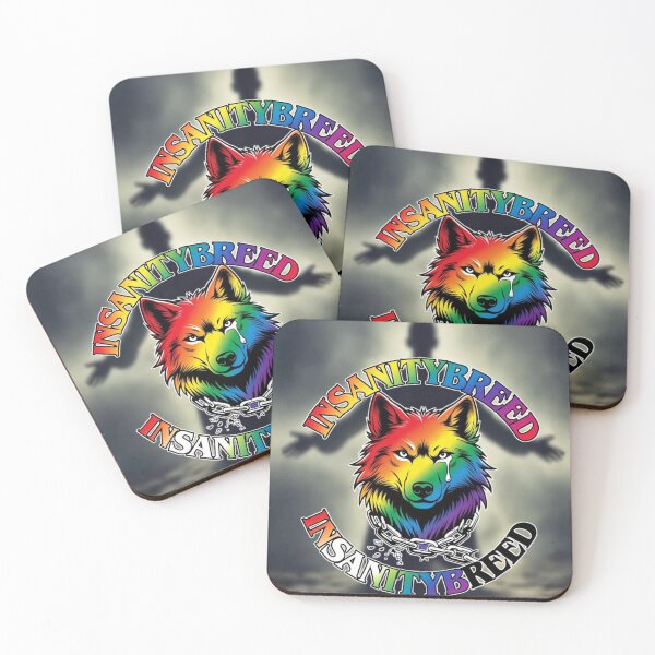 Item preview, Rainbow Alpha Wolf (Generative Art) - Freedom Spirit Tee designed and sold by INSANITYBREED.