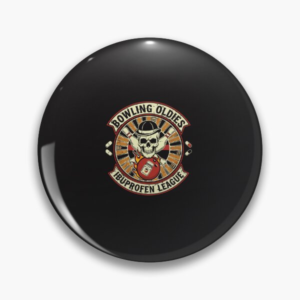 Item preview, Bowling Oldies Ibuprofen League Funny Senior Ten Pin Bowling designed and sold by kiralynstration.