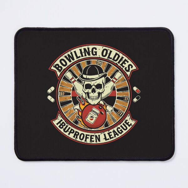 Item preview, Bowling Oldies Ibuprofen League Funny Senior Ten Pin Bowling designed and sold by kiralynstration.