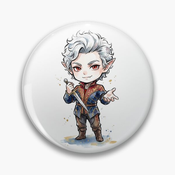 Item preview, Chibi Watercolor Astarion designed and sold by Nervas.