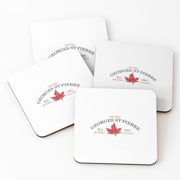 Item preview, Georges Rush St-Pierre  designed and sold by GLadzArtShop.