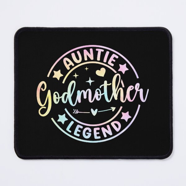 Item preview, Auntie Godmother Legend Retro Badge Design designed and sold by zamiokaline.