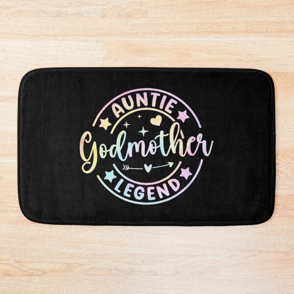 Item preview, Auntie Godmother Legend Retro Badge Design designed and sold by zamiokaline.