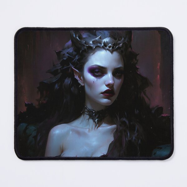 Item preview, Dark Elf Queen in Gothic Thorns Crown designed and sold by DarkHolyQueen.