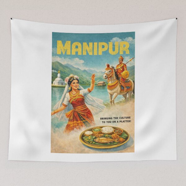 Item preview, Loktak Lake and Imphal Cultural Heritage Landscape in Manipur India designed and sold by Aryabek.