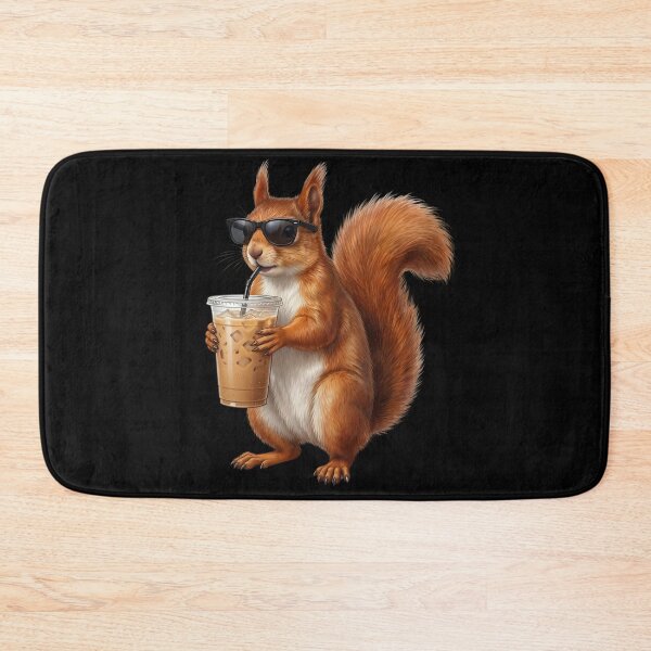 Item preview, Funny Squirrel Drinking Iced Coffee Meme Squirrel Lover designed and sold by TerryConnells.