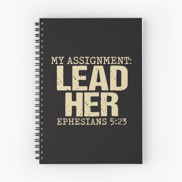 Item preview, My Assignment Lead Her Ephesians 5:23 Christian Husband Faith designed and sold by kiralynstration.