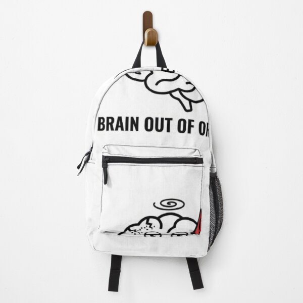 Item preview, Brain Out Of Order Sticker – Funny Tech Humor – Minimal Brain Status Design designed and sold by Vegasstickers.