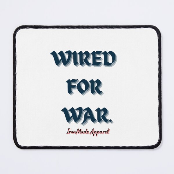 Item preview, Wired for War Electrician Shirt – Bold Electrician Humor Tee for Linemen, Electrical Workers & Tradesmen Pride designed and sold by IronMade Apparel.