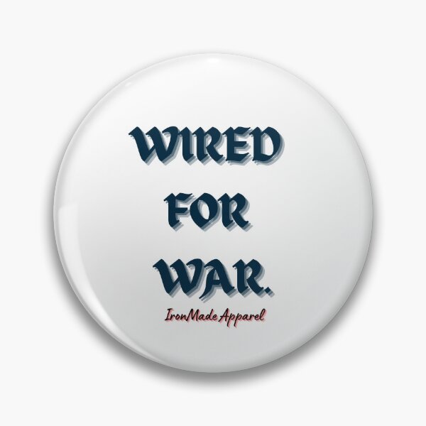 Item preview, Wired for War Electrician Shirt – Bold Electrician Humor Tee for Linemen, Electrical Workers & Tradesmen Pride designed and sold by IronMade Apparel.