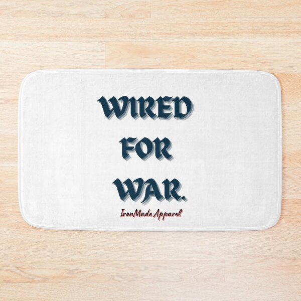 Item preview, Wired for War Electrician Shirt – Bold Electrician Humor Tee for Linemen, Electrical Workers & Tradesmen Pride designed and sold by IronMade Apparel.