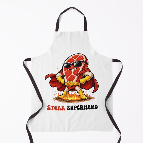 Item preview, Steak Superhero designed and sold by aipolohu.