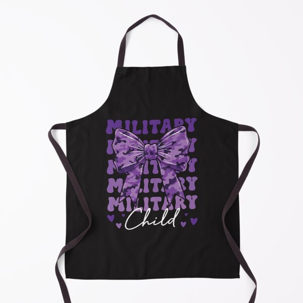 Item preview, Military Child Purple Camo Bow Proud Military Kid designed and sold by kiralynstration.