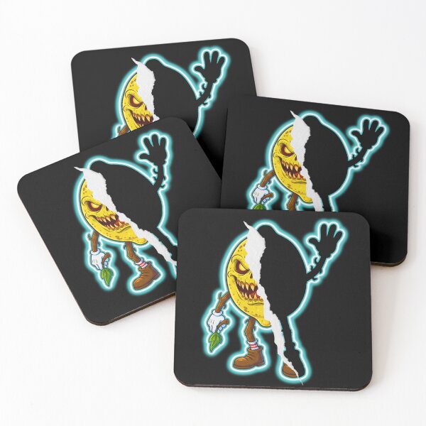 Item preview, Evil Lemon - Vintage Monster Pitaya Cartoon Style designed and sold by MBBialyPiksel.